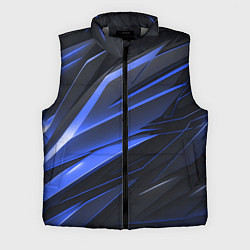 Мужской жилет Абстракия плит, цвет: 3D-светло-серый