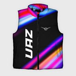 Мужской жилет UAZ speed lights, цвет: 3D-черный