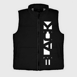 Мужской жилет Black minimalistik