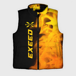 Мужской жилет Exeed - gold gradient: по-вертикали, цвет: 3D-черный