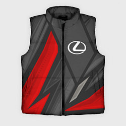 Мужской жилет Lexus sports racing, цвет: 3D-черный