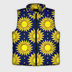 Мужской жилет Солнечный паттерн, цвет: 3D-светло-серый