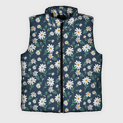 Мужской жилет Паттерн с ромашками