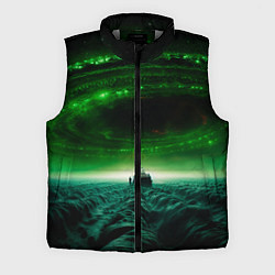 Мужской жилет Космический шторм, цвет: 3D-светло-серый