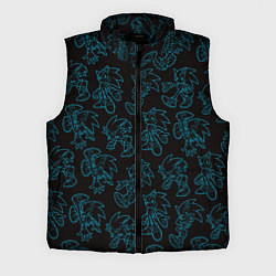 Мужской жилет Соник паттерн