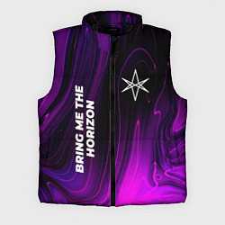Мужской жилет Bring Me the Horizon violet plasma