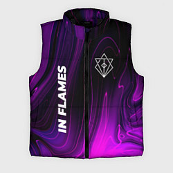 Мужской жилет In Flames violet plasma