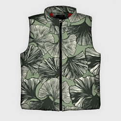 Мужской жилет Big leaves, цвет: 3D-красный