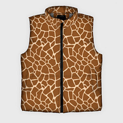 Мужской жилет Пятнистая шкура жирафа