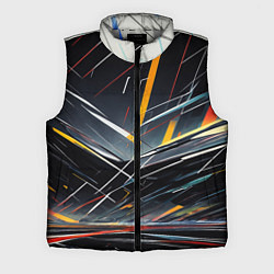 Мужской жилет Безграничные трещины, цвет: 3D-светло-серый