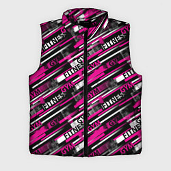 Мужской жилет Фитнес - спортзал, цвет: 3D-черный