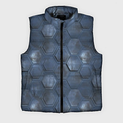 Мужской жилет Металлические плиты, цвет: 3D-черный