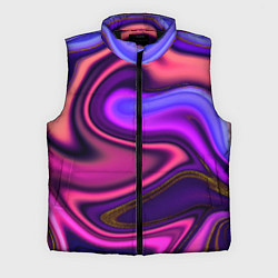 Мужской жилет Волшебные волны, цвет: 3D-черный