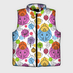 Мужской жилет Индийские слоники