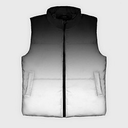 Мужской жилет Black and white gradient