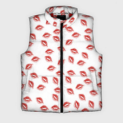 Мужской жилет Поцелуи - паттерн