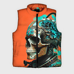 Мужской жилет Art skull - irezumi - Japan, цвет: 3D-красный