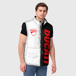 Мужской жилет Ducati - двоичный, цвет: 3D-черный — фото 2