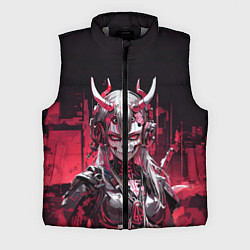 Мужской жилет Безумная демонесса, цвет: 3D-светло-серый