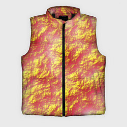 Мужской жилет Золото с оранжевым, цвет: 3D-черный