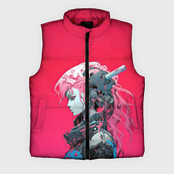 Мужской жилет Равнодушный киборг, цвет: 3D-красный