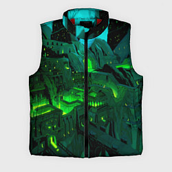 Мужской жилет Зелёный город
