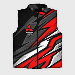 Мужской жилет Митсубиси - красный спортивный, цвет: 3D-светло-серый