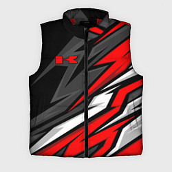 Мужской жилет Kawasaki - red uniform, цвет: 3D-красный