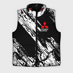 Мужской жилет Mitsubishi - белый пятна