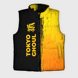 Мужской жилет Tokyo Ghoul - gold gradient: по-вертикали, цвет: 3D-черный