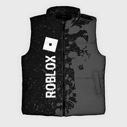 Мужской жилет Roblox glitch на темном фоне: по-вертикали, цвет: 3D-черный
