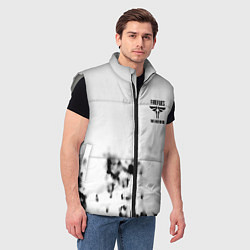 Мужской жилет The Last of Us отпечатки, цвет: 3D-светло-серый — фото 2