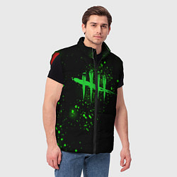 Мужской жилет Dead by daylight logo game, цвет: 3D-красный — фото 2