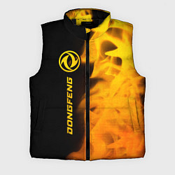 Мужской жилет Dongfeng - gold gradient: по-вертикали, цвет: 3D-черный