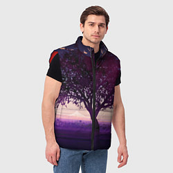 Мужской жилет Love Money Rock-n-Roll сакура, цвет: 3D-красный — фото 2
