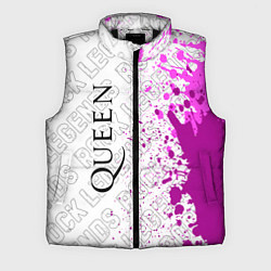 Мужской жилет Queen rock legends: по-вертикали, цвет: 3D-черный