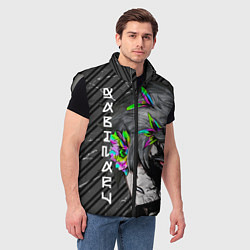 Мужской жилет Адский рай - пустой Габимару, цвет: 3D-светло-серый — фото 2
