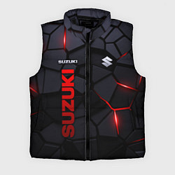 Мужской жилет Suzuki - плиты с эффектом свечения, цвет: 3D-черный