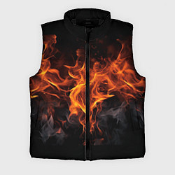 Мужской жилет Огонь и дым