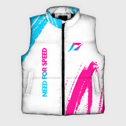Мужской жилет Need for Speed neon gradient style вертикально