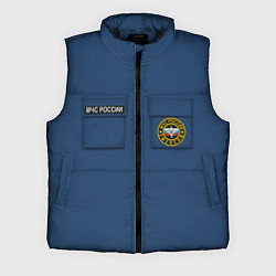 Мужской жилет Спасатель-МЧС, цвет: 3D-черный