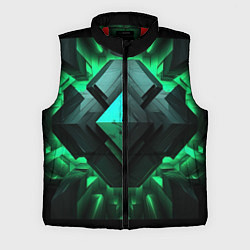 Мужской жилет Абстрактное ощущение зелени, цвет: 3D-красный