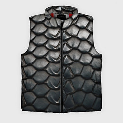 Мужской жилет Текстура черного дракона