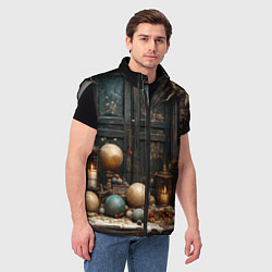 Мужской жилет Витрина игрушечек, цвет: 3D-светло-серый — фото 2