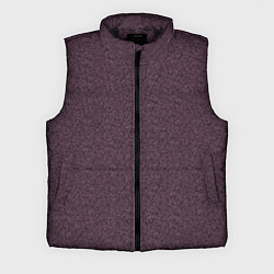 Мужской жилет Однотонный бордовый рябь, цвет: 3D-черный