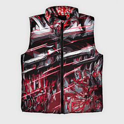 Мужской жилет Кровавый красный металл