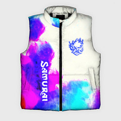 Мужской жилет Samurai neon colors, цвет: 3D-черный