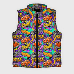 Мужской жилет Graffiti style