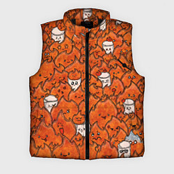 Мужской жилет Милые огоньки и зефирки