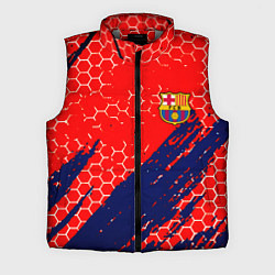 Мужской жилет Барселона спорт краски текстура, цвет: 3D-светло-серый